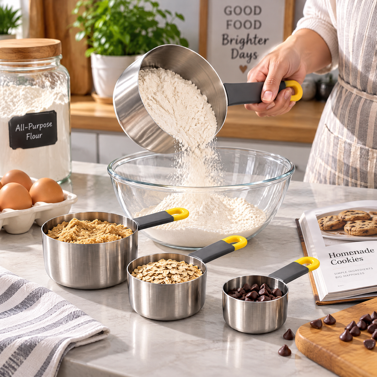 4-Piece Metal Measuring Cup Set — detail 4