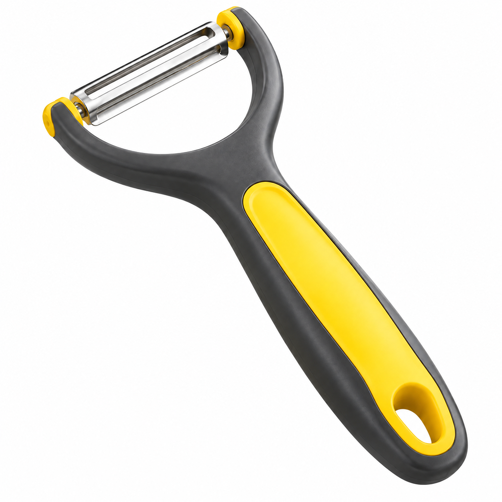 Charcoal & Yellow Y-Peeler — detail 1