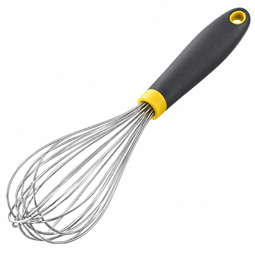 Balloon Whisk with Charcoal Handle — detail 1
