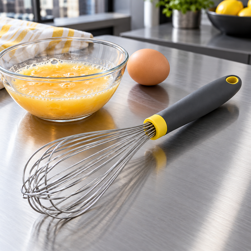 Balloon Whisk with Charcoal Handle — main product view