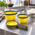 Yellow Collapsible Measuring Cup Set — main product view