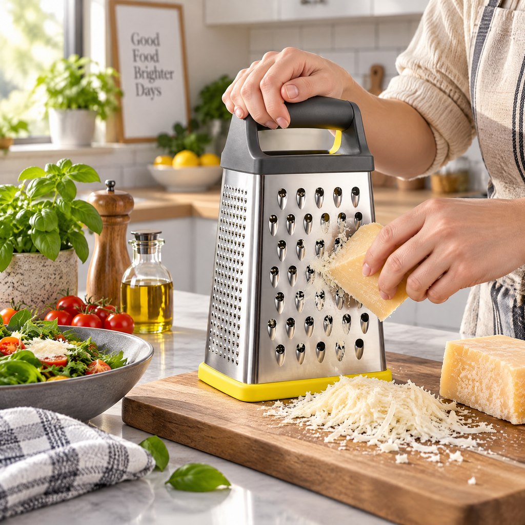 Box Grater with Yellow Base — detail 3