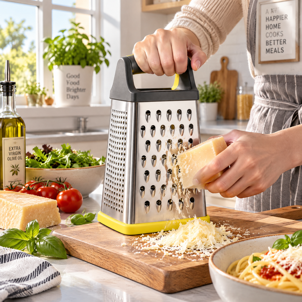 Box Grater with Yellow Base — detail 4